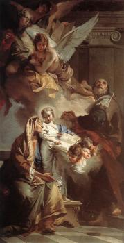 Giovanni Battista Tiepolo : Education of the Virgin